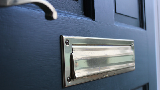 letterbox for door drop
