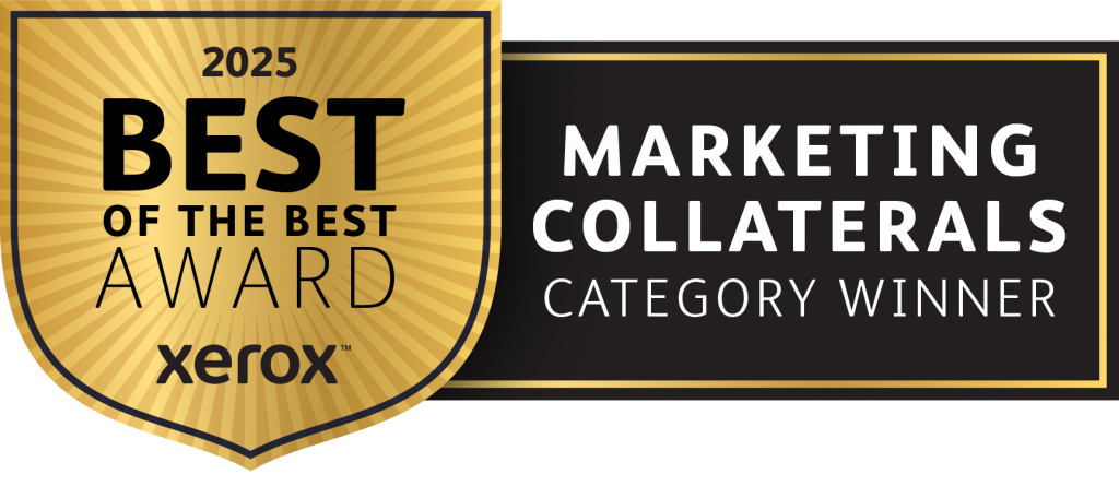Xerox BOTB 2025 Winner's Badge Marketing Collaterals | KNP