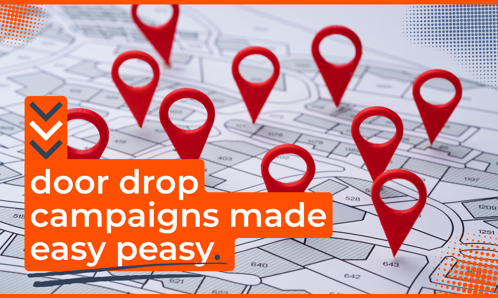 Door drop campaigns made easy peasy | KNP