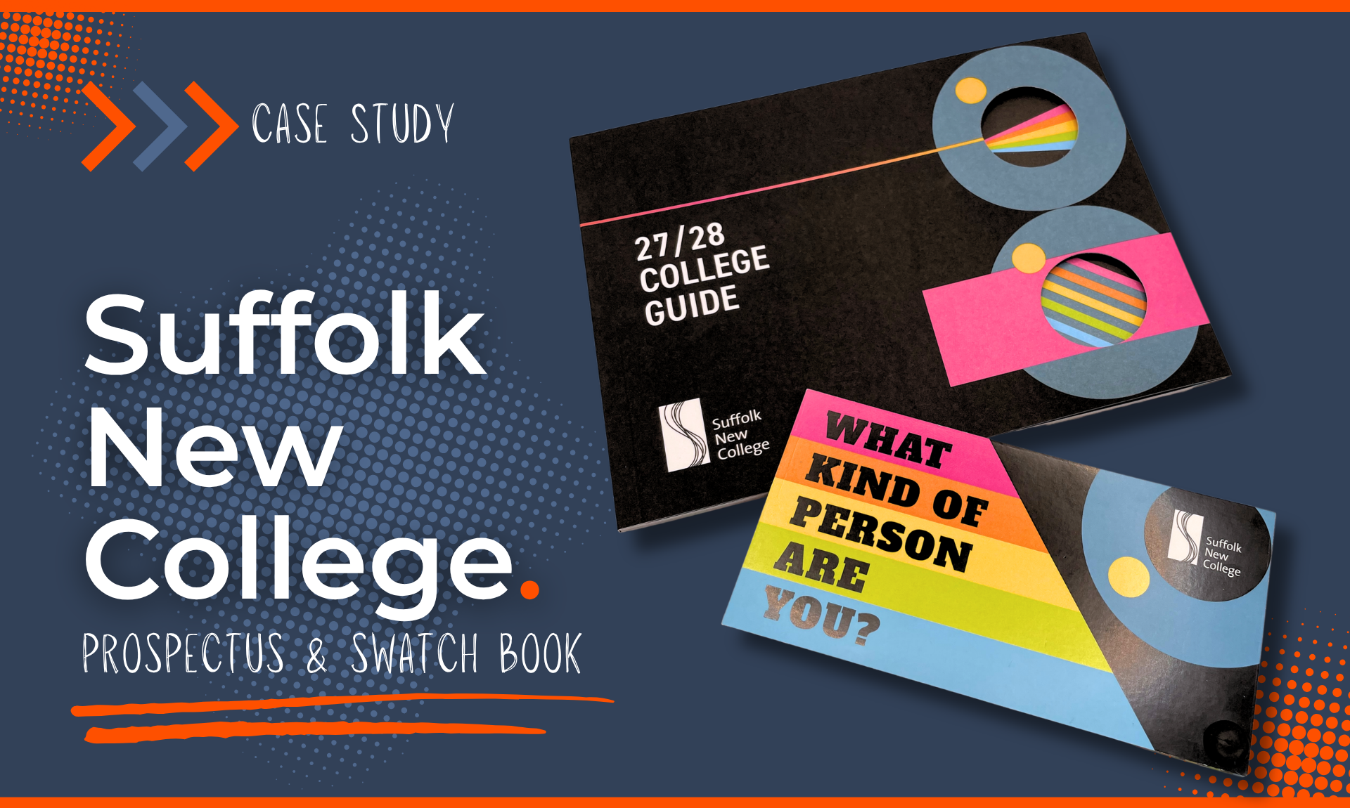Suffolk New College Prospectus and Swatch Book | KNP